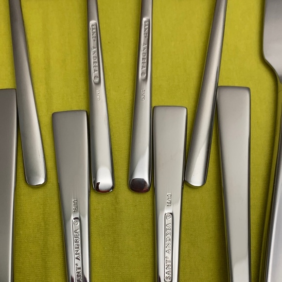 Oneida & SANT' ANDREA Knives - Quantum, Forte, Fulcrum & Eton Sets/4 - Picture 12 of 14